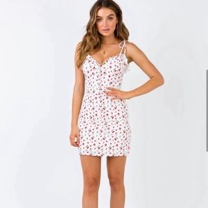Princess Polly White Floral Mini Dress